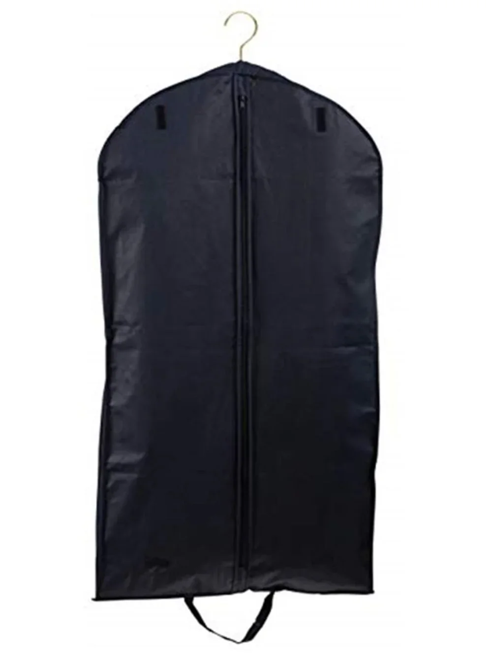 Black Garment Bag Suit Dress Coat Storage Travel Hanging Clothes Protector